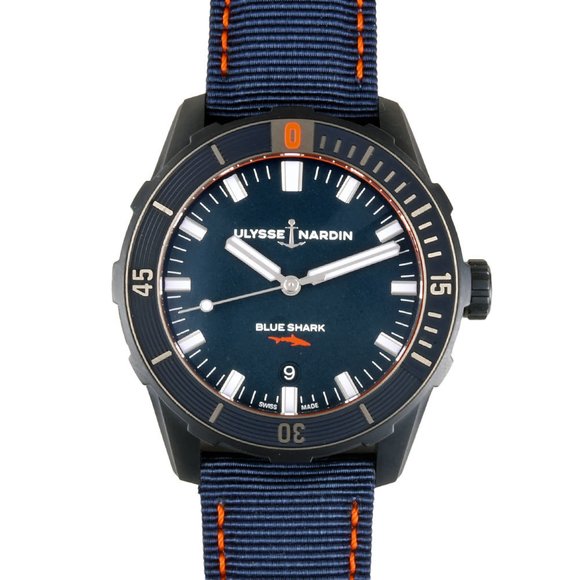 Ulysse Nardin 8163-175LE Diver 42 mm Blue Shark Limited Edition
